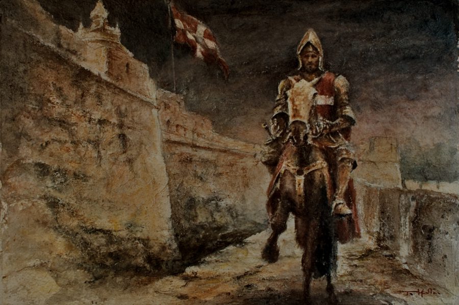 Citadel, 55 x 80 cm, Mixed Media