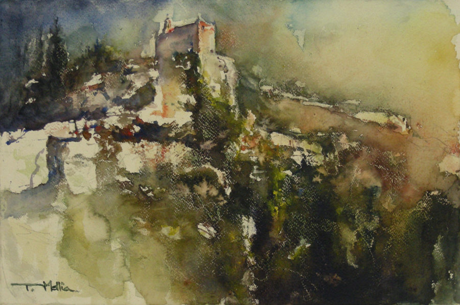 Dwejra, 33 x 51 cm, Watercolour