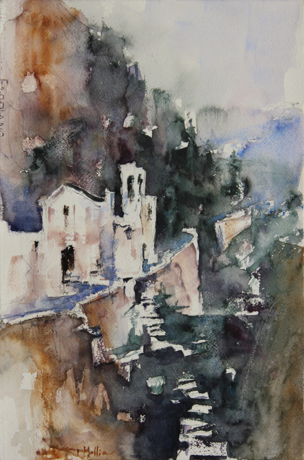 Lunzjata, 51 x 33 cm, Watercolour