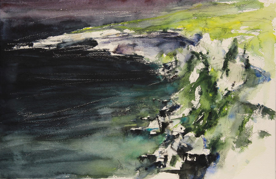 Xrobb l-Ghagin, 33 x 51 cm, Watercolour