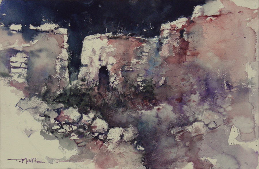 Ir-Razzett, 33 x 51 cm, Watercolour