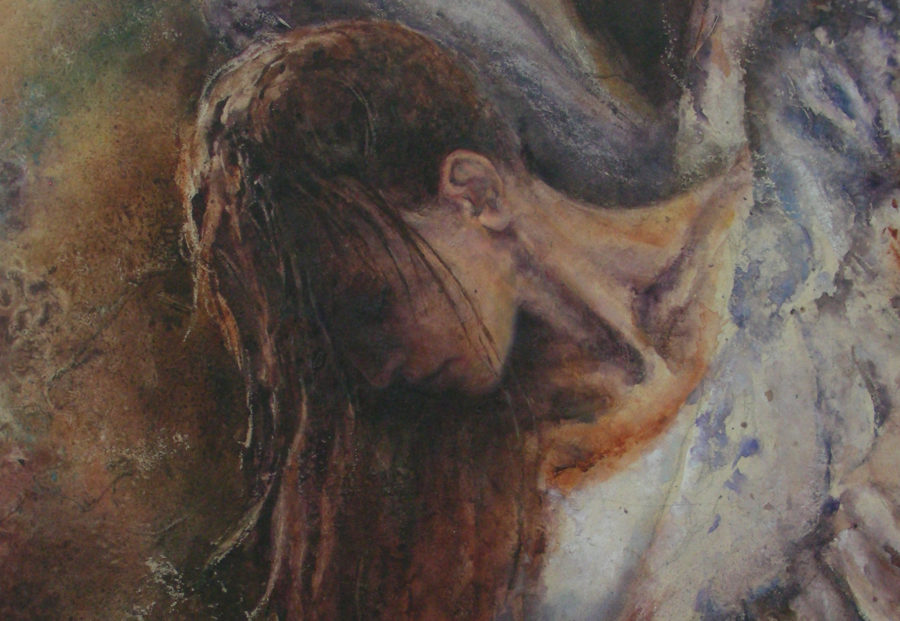 Angel (detail), , Mixed Media