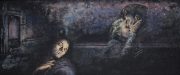 Dreamer, 79 x 188 cm, Mixed Media
