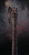 Darkness of The Soul, 104 x 54 cm, Mixed Media