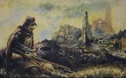 Spaniard, 91 x 150cm, Mixed Media