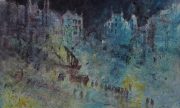 Dunkirk - DETAIL, 204 x 70 cm, Mixed Media