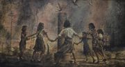 Dance, 93 x 171 cm, Mixed Media