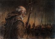 The Blessing, 55 x 80 cm, Mixed Media
