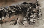 Golgotha, 33 x 51 cm, Water Media
