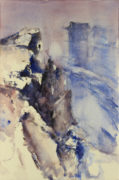 Gebel Ciantar, 51 x 33 cm, Watercolour