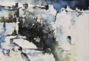 Old Roman Quarry, 33 x 51 cm, Watercolour